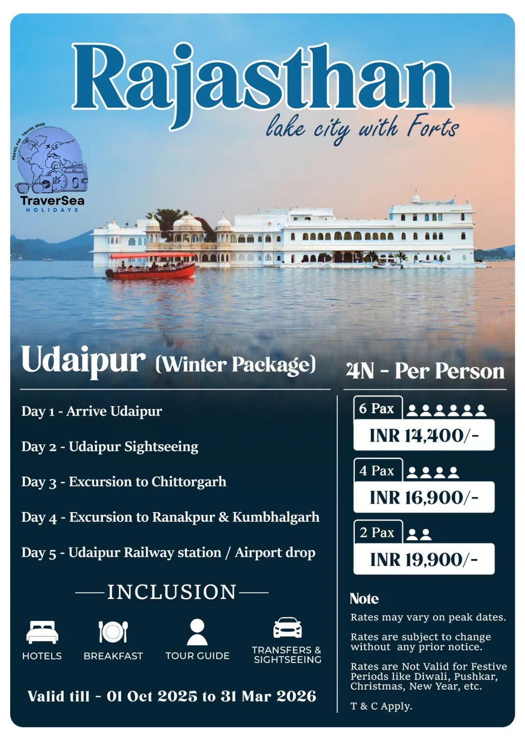 RAJASTHAN HOLIDAY PACKAGES